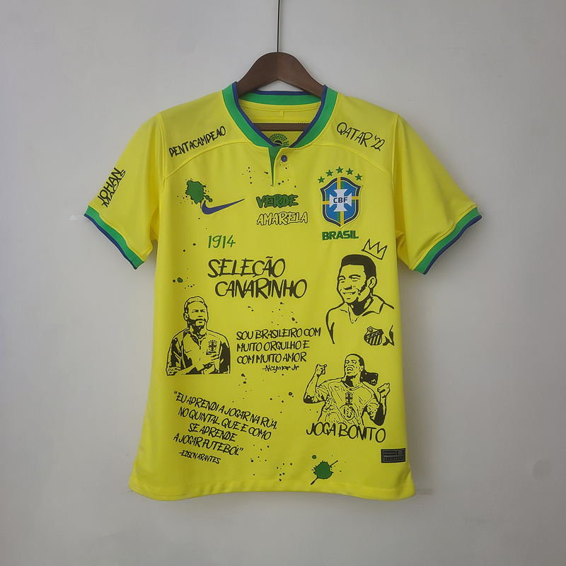 AAA Quality Brazil 2022 World Cup Home Special Soccer Jersey